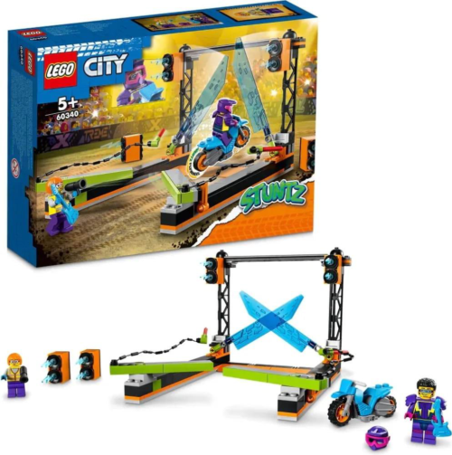 Конструктор LEGO City Stuntz Трюковое испытание «Клинок» - 0