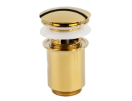 Донный клапан KАISER автомат золото (8011Gold) - 0