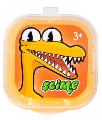 Слайм Slime Monster в коробочке, оранжевый