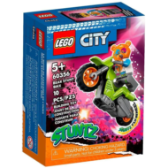 Конструктор LEGO City Stuntz Медведь на трюковом байке - 0