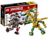 Конструктор LEGO Ninjago Битва роботов Ллойда EVO - 0