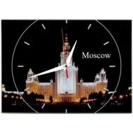 Часы Москва Moscow 20х28 стеклянные - 0