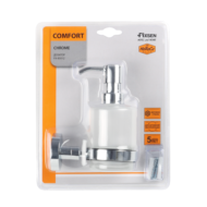 Дозатор жидкого мыла хром Fixsen Comfort Chrome (FX-85012) - 2