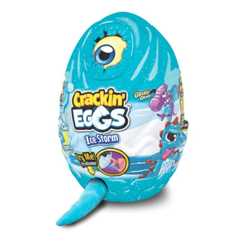 Мягконабивная игрушка динозавр Crackin'Eggs Ледниковый Период в яйце 22 см - 0