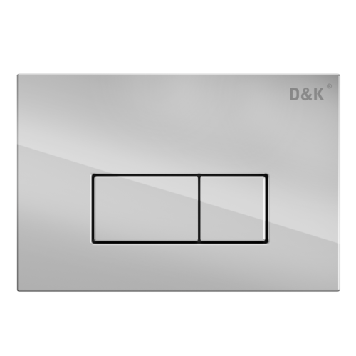 Клавиша смыва D&K Rhein (арт.инсталл DI8050127), хром (DB1499001) - 0