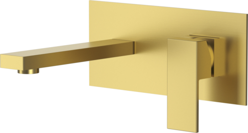 Смеситель для раковины DK встраиваемый настенный матовое золото Bayern.Liszt (DA1514407) - 0