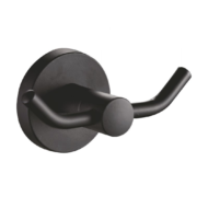 Крючок для ванной комнаты Haiba черный (HB8705-2) - 0