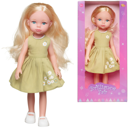 Кукла ABtoys Времена года в салатовом платье 33 см - 0