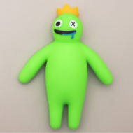 Игрушка Мялка Сквиш Радужные друзья Зеленый - 1