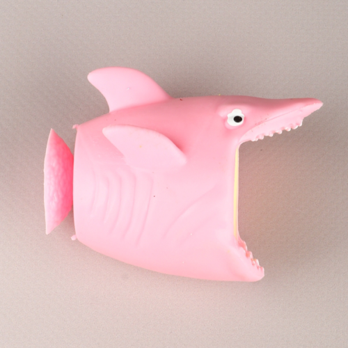 Игрушка мялка Фуфлик Акула розовая - 5