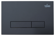 Кнопка смыва TIMO INARI 250x165 matt black (FP-003MB) - 0