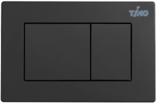 Кнопка смыва TIMO REKO 250x165 matt black (FP-004MB) - 0