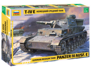 Модель сборная "Немецкий средний танк Т-IVE"