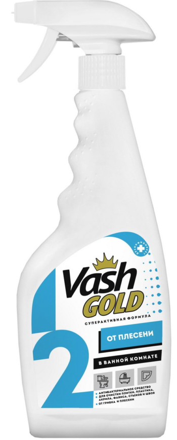Средство для удаления плесени в ванной комнате VASH GOLD 500 мл (спрей)