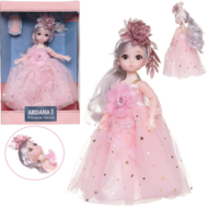 Кукла Junfa Ardana Princess 30 см в роскошном розовом платье в подарочной коробке - 0