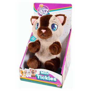 Котенок интерактивный (бежево-коричневый) Club Petz, со звуковыми эффектами, шевелит лапками если почесать животик