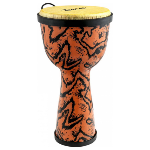 Музыкальный инструмент TERRIS Барабан Джембе без настройки DPC-08 URBAN Dune оранжевый с черным - 0