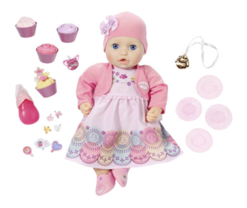 Кукла Baby Annabell Кукла многофункциональная Праздничная, 43 см, кор.