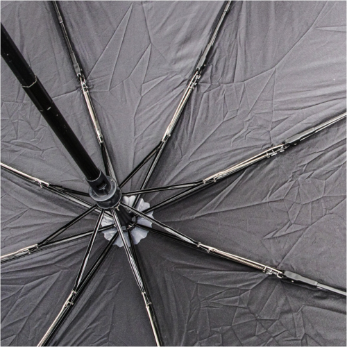 Зонт Автоматический Складной Черный - 6