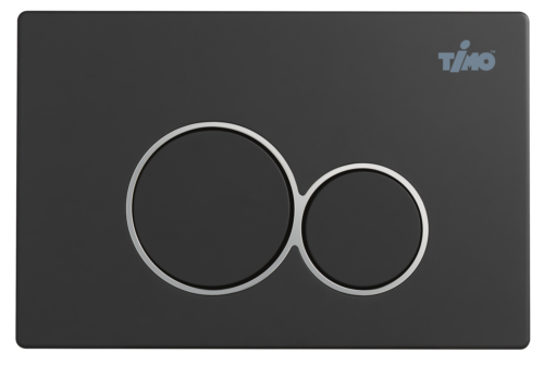 Кнопка смыва TIMO KULO 250x165 matt black (FP-001MB) - 0