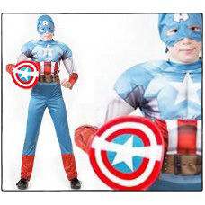 Костюм карнавальный Капитан Америка. Мстители, размер 32