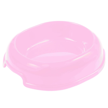 Миска пластиковая "Мармелад", розовая, 0,2л