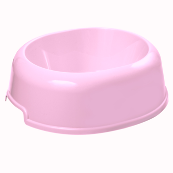 Миска пластиковая "Мармелад", розовая, 0,80л