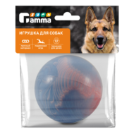Игрушка для собак из резины "Мяч литой средний", 60мм, Gamma - 0