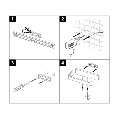 Держатель для туалетной бумаги Lemark SMOOTH LINE открытый , хром (9721007) - 4