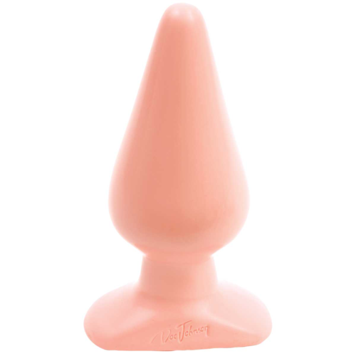 Анальная пробка телесного цвета Butt Plugs Smooth Classic Large - 14 см. - 1