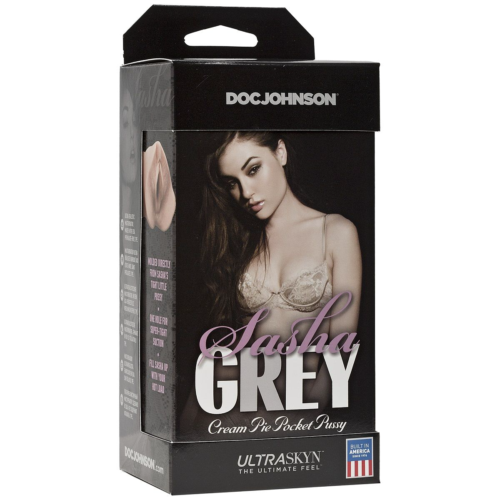 Мастурбатор-вагина Sasha Grey UltraSKYN Cream Pie Pocket Pussy - 1