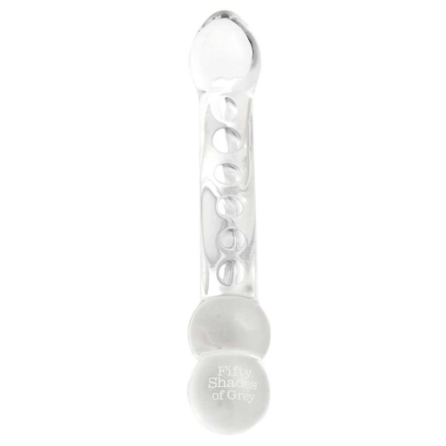 Прозрачный стеклянный стимулятор Glass Massage Wand - 2