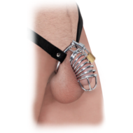 Кольцо верности Extreme Chastity Belt с фиксацией головки - 0