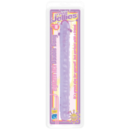 Двухсторонний фиолетовый фаллоимитатор Double Dong Purple Jellie - 46 см. - 1