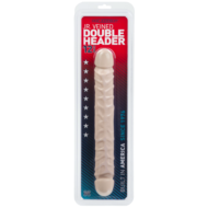 Фаллоимитатор двухсторонний Jr. Veined Double Header 12 - 30,5 см. - 2