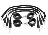Набор для бондажа Cuff And Tether Set - 0