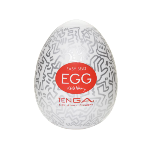 Мастурбатор-яйцо Keith Haring EGG PARTY - 0