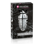 Металлическая анальная пробка Hector Helix Buttplug S - 10 см. - 1