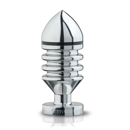 Металлическая анальная пробка Hector Helix Buttplug S - 10 см. - 0