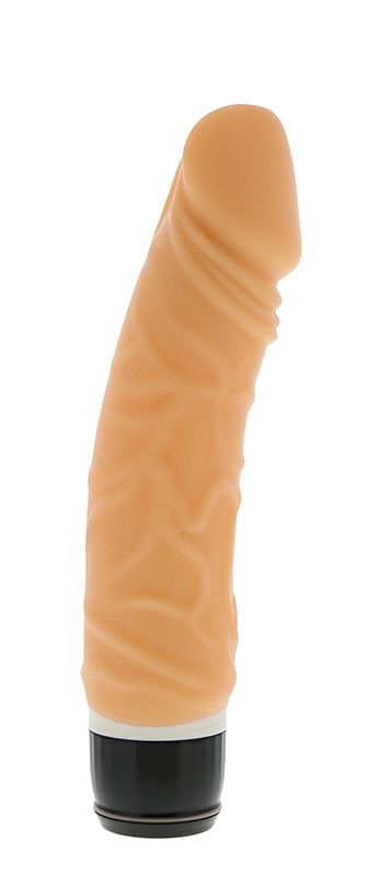 Реалистичный 7-скоростной вибратор PURRFECT SILICONE CLASSIC 6.5INCH FLESH - 16,5 см. - 0