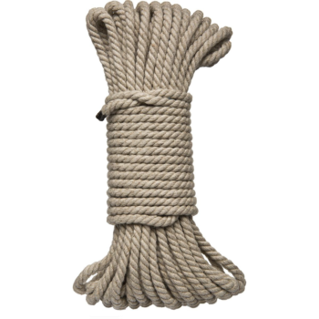 Бондажная пеньковая верёвка Kink Bind Tie Hemp Bondage Rope 50 Ft - 15 м.