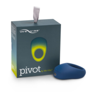 Синее эрекционное виброкольцо We-vibe Pivot - 4