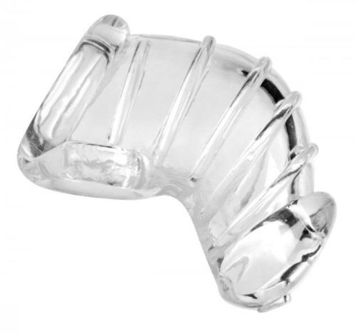 Насадка для ограничения эрекции Detained Soft Body Chastity Cage - 0