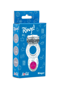 Прозрачное эрекционное кольцо Rings Ringer - 2