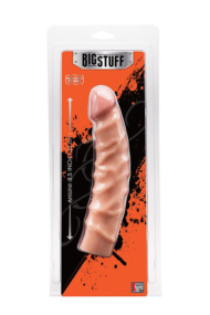 Телесный фаллоимитатор BIGSTUFF DONG 8.5INCH - 22 см. - 1