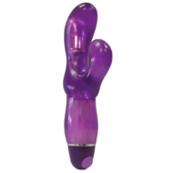 Фиолетовый вибратор для точки G ULTRA G-SPOT - 15 см. - 0