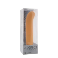 Телесный вибратор PURRFECT SILICONE CLASSIC G-SPOT - 17,5 см. - 1