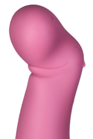 Вибратор Satisfyer Petting Hippo с загнутым кончиком - 22,9 см. - 9