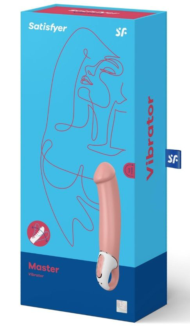 Перезаряжаемый вибратор Satisfyer Master - 23,5 см. - 4