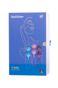 Набор из 3 двойных вагинальных шариков Satisfyer V Balls - 9